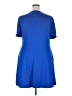 Unbranded Solid Blue Casual Dress Size 2X - photo 2