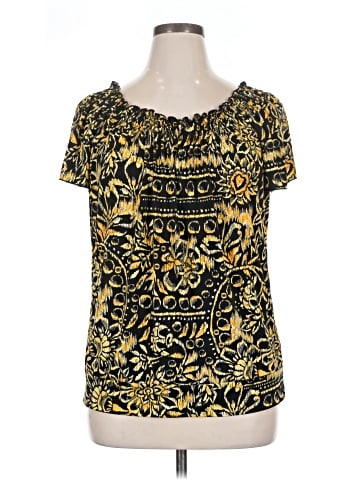 Claudia Richard Short Sleeve Blouse (view 1)