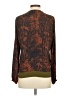 CAbi 100% Polyester Brown Long Sleeve Blouse Size XS - photo 2