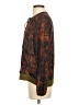 CAbi 100% Polyester Brown Long Sleeve Blouse Size XS - photo 5