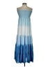 BoHo Me Tie-dye Blue Casual Dress Size S - photo 2