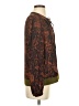 CAbi 100% Polyester Brown Long Sleeve Blouse Size XS - photo 4