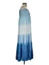 BoHo Me Tie-dye Blue Casual Dress Size S - photo 4