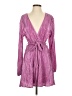 Bardot 100% Polyester Purple Cocktail Dress Size 4 - photo 1