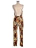 ASOS Design Animal Print Brown Jumpsuit Size 12 - photo 2