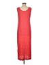K Studio 100% Rayon Solid Red Casual Dress Size 10 - photo 2
