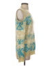 Francesca's Print Yellow Sweater Vest Size S - photo 4