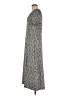 WAYF Paisley Gray Casual Dress Size M - photo 5