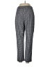 Susan Graver Houndstooth Gray Casual Pants Size 10 - photo 2