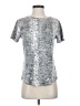 Z Supply Silver Short Sleeve Top Size S - photo 1