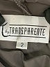 Transparente 100% Polyester Brown Gray Pullover Hoodie Size 2 - photo 6