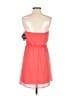 Bebop 100% Polyester Hearts Orange Cocktail Dress Size M - photo 2