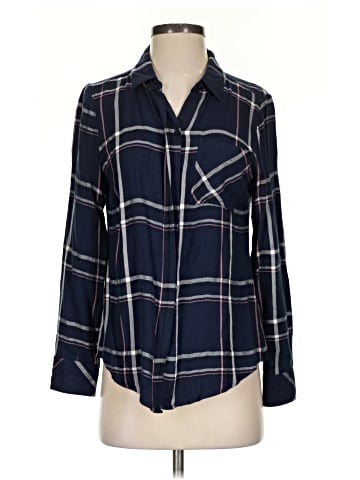 White House Black Market Long Sleeve Button-Down Shirt (view 1)