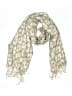 H&M 100% Acrylic Animal Print Ivory Gray Scarf One size - photo 1