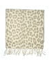 H&M 100% Acrylic Animal Print Ivory Gray Scarf One size - photo 2