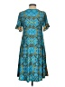 Unbranded Paisley Teal Casual Dress Size S - photo 2