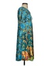 Unbranded Paisley Teal Casual Dress Size S - photo 4
