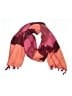 Unbranded Plaid Burgundy Pink Scarf One size - photo 1