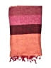 Unbranded Plaid Burgundy Pink Scarf One size - photo 2