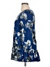 Evelie Floral Blue 3/4 Sleeve T-Shirt Size 1X - photo 5