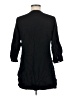 MAX 100% Rayon Black 3/4 Sleeve Blouse Size M - photo 2