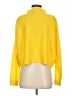 Pilcro 100% Cashmere Solid Yellow Cashmere Pullover Sweater Size XS - photo 2