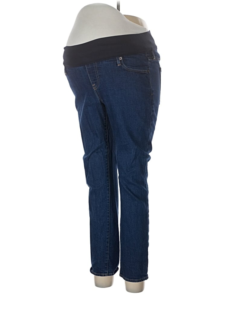 Pre-owned Gap - Maternity Jeggings In Blue