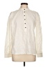 Ann Taylor Ivory Long Sleeve Blouse Size L - photo 1