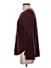 Max Studio Burgundy Long Sleeve Top Size S - photo 5