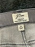 J.Crew Chevron-herringbone Gray Jeans Size 26 waist - photo 4