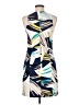 Unbranded Graphic Blue Cocktail Dress Size 6 - photo 2
