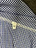Unbranded Stripes Blue 3/4 Sleeve Button-Down Shirt Size 4X - photo 4