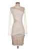 BCBGMAXAZRIA White Ivory Cocktail Dress Size XS - photo 1
