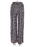 Blue Rain 100% Rayon Print Blue Casual Pants Size M - photo 2
