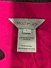 MULTIPLES Pink 3/4 Sleeve Blouse Size L - photo 7
