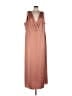 BHLDN 100% Polyester Solid Brown Pink Casual Dress Size 26W - photo 1