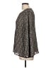 Max Studio 100% Polyester Green Long Sleeve Blouse Size L - photo 5