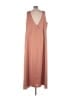 BHLDN 100% Polyester Solid Brown Pink Casual Dress Size 26W - photo 2