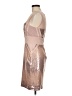 Calvin Klein Metallic Tan Cocktail Dress Size 6 - photo 5