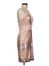 Calvin Klein Metallic Tan Cocktail Dress Size 6 - photo 4