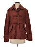 Tabitha Tweed Burgundy Coat Size S - photo 1