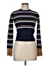 Cedric Charlier Blue Long Sleeve Top Size 6 - photo 1