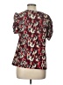 Studio 1940 Red Short Sleeve Blouse Size L - photo 2