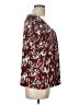 Studio 1940 Red Short Sleeve Blouse Size L - photo 4