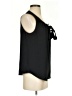 Ann Taylor LOFT Black Sleeveless Blouse Size S - photo 4