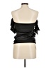 Assorted Brands Black Short Sleeve Blouse Size M - photo 2