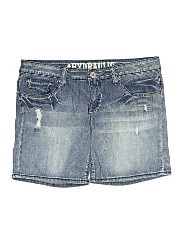 Hydraulic Denim Shorts (view 1)