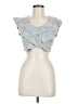 Kimchi Blue Silver Gray Sleeveless Blouse Size S - photo 1