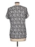 Ann Taylor LOFT 100% Polyester Black Short Sleeve Blouse Size L - photo 2