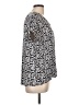 Ann Taylor LOFT 100% Polyester Black Short Sleeve Blouse Size L - photo 4